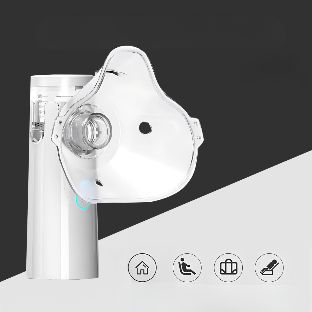 Inhalador Portátil – ¡Respira mejor en cualquier momento y lugar!
